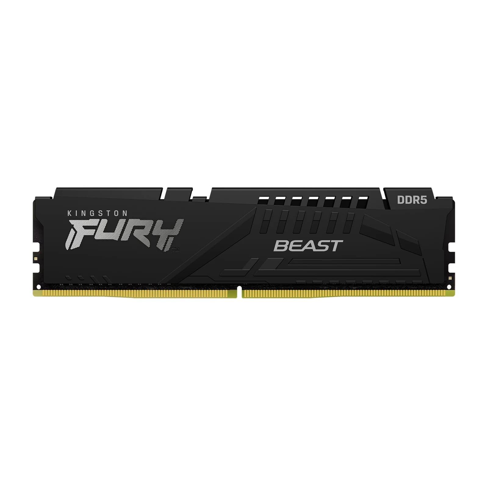 Representative Kingston FURY Beast DDR5 Black family image for Kingston FURY Beast DDR5 32GB 6000 CL36 Memory Kit; not an exact product image