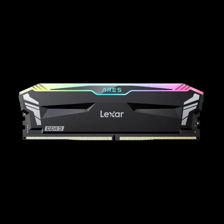 Representative Lexar ARES RGB 2nd Gen DDR5 family image for Lexar ARES RGB 2nd Gen DDR5 32GB 6400 CL30 Memory Kit; not an exact product image